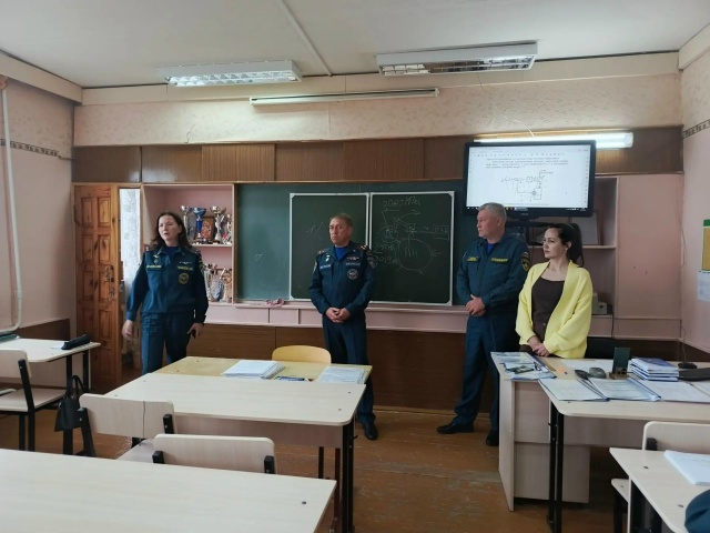 Встреча с представителями ГУ МЧС России по ЧР